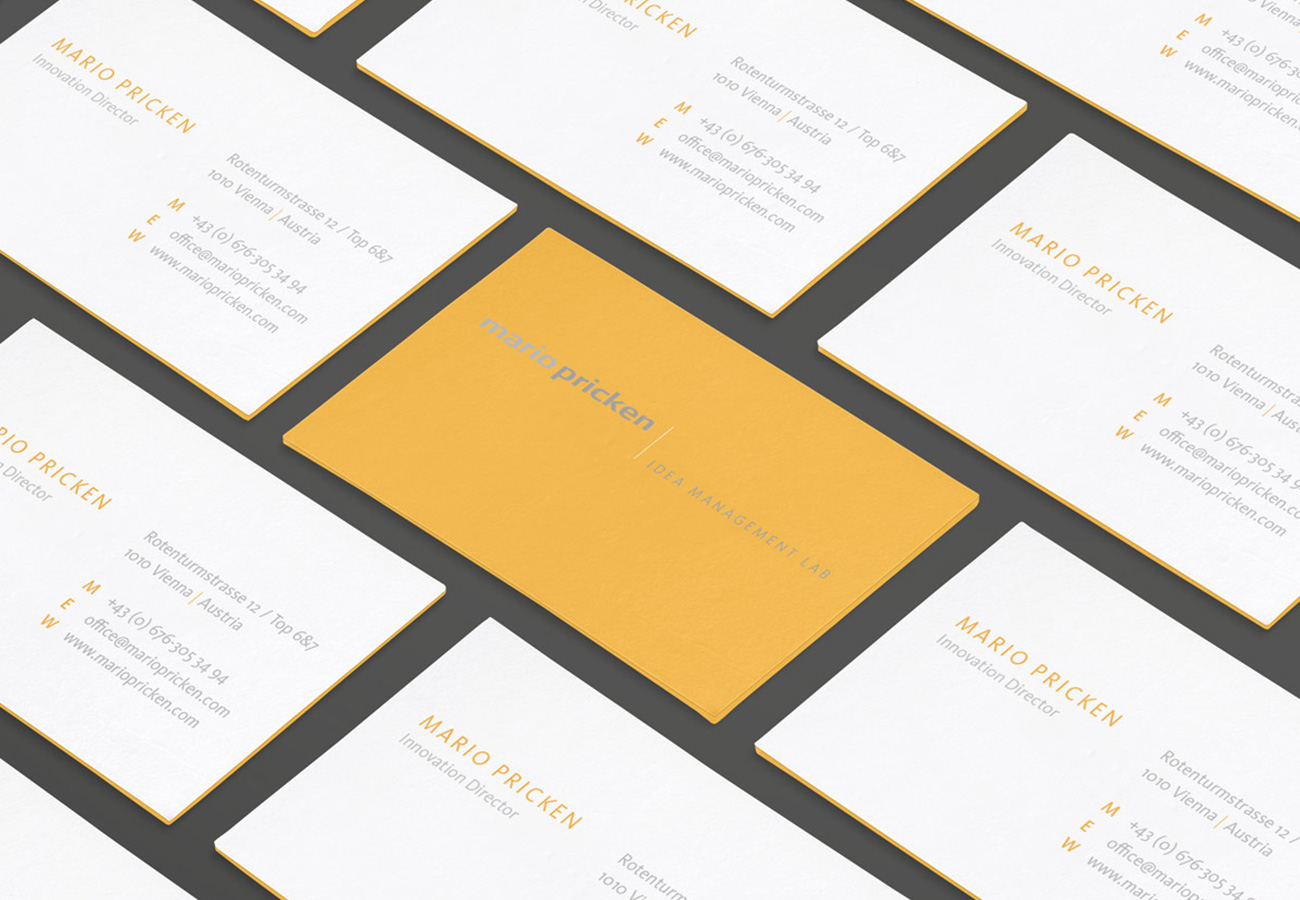 Marion Pricken Visitenkarte