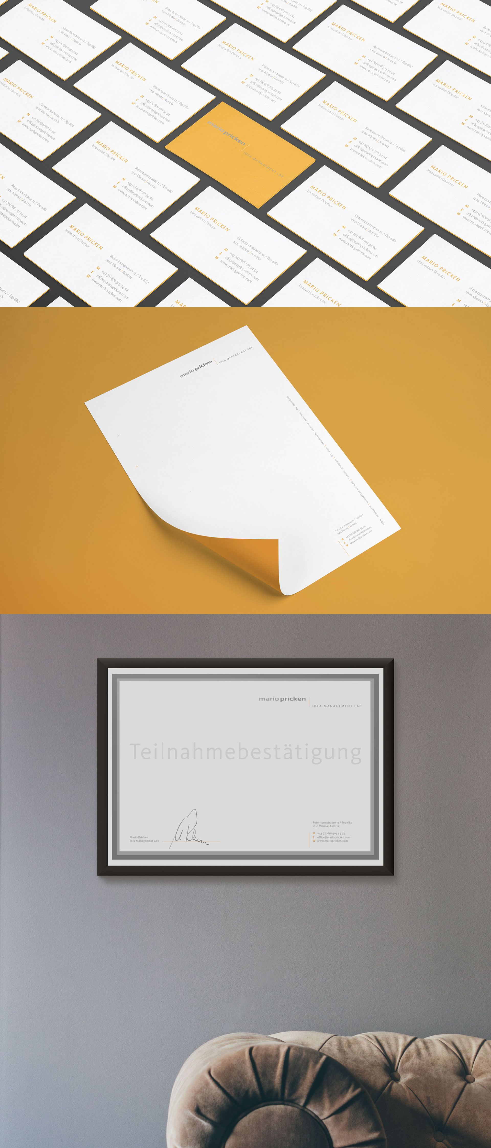 Marion Pricken Corporate Design